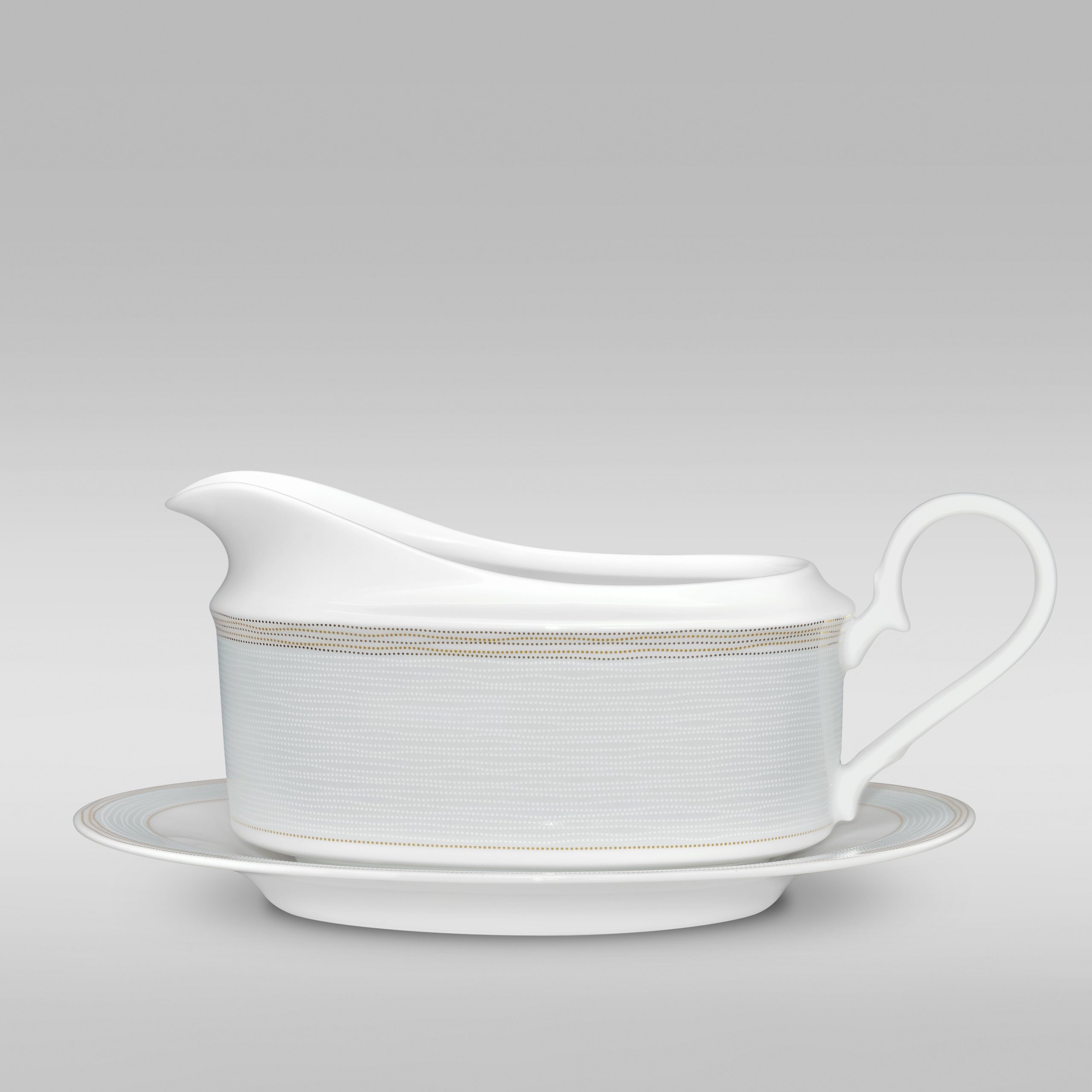 1710L- 91048C/ Gravy Boat- 91342/ Saucer