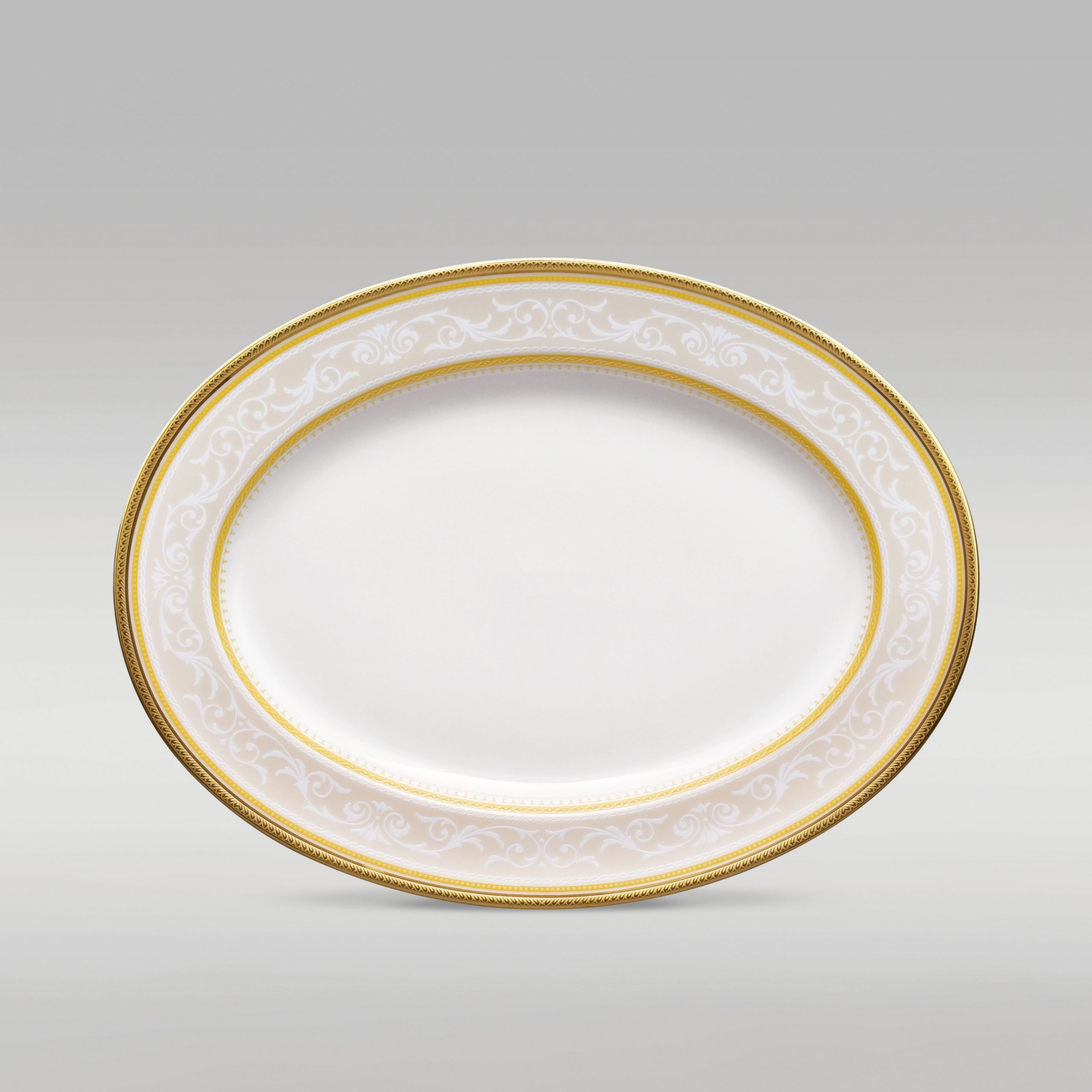 1712L- 91345/ Oval Platter