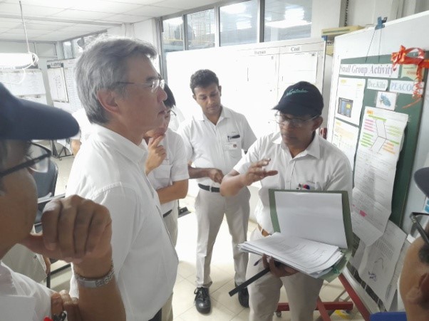 Chairman Visits NLPL on 13th July 2024