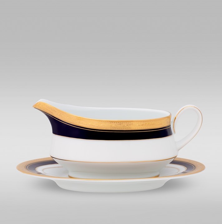 4171L- 91341C- Gravy Boat/ 91342 Saucer