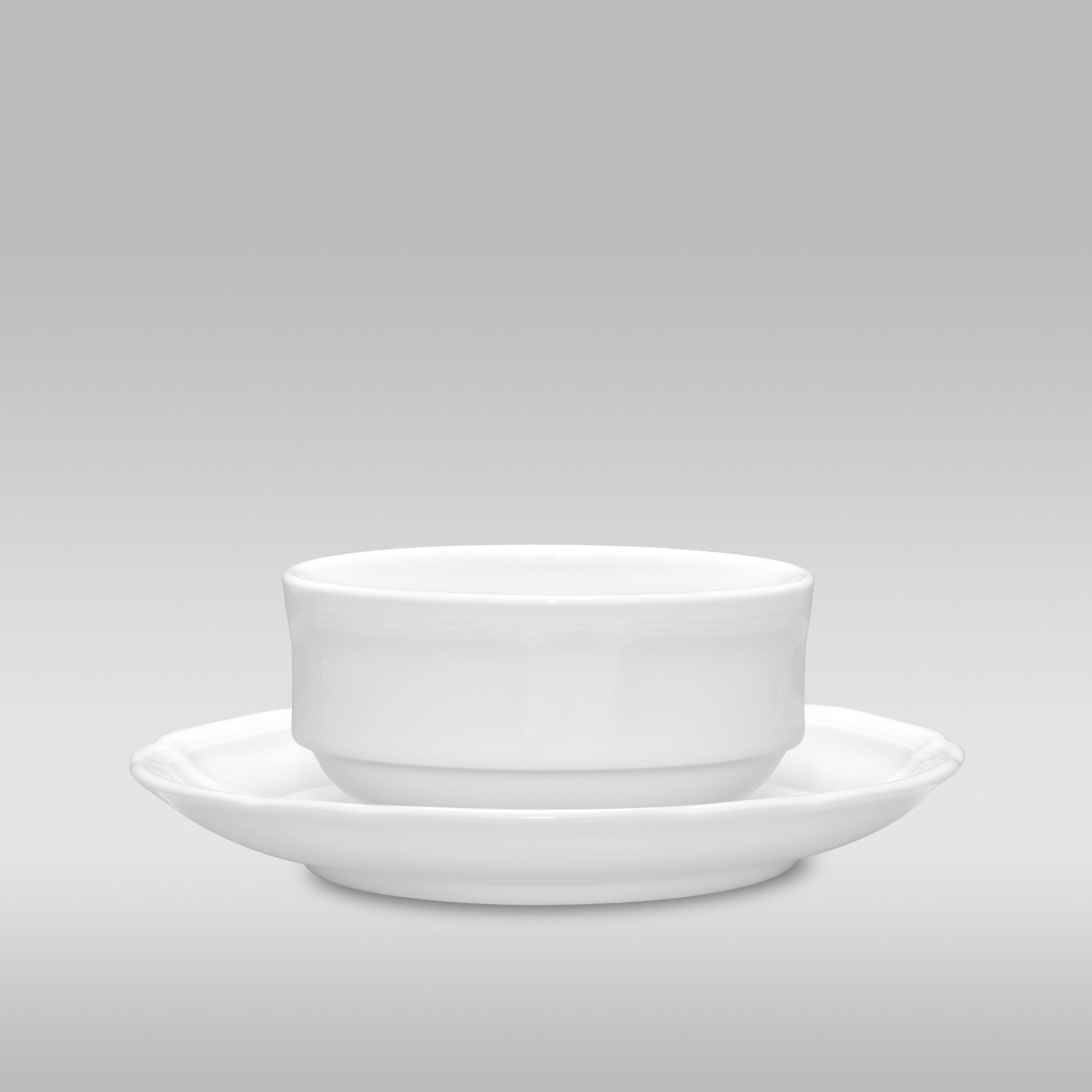 4256/96885C & 4256/96889S Buillon Cup (Stackable) & Saucer