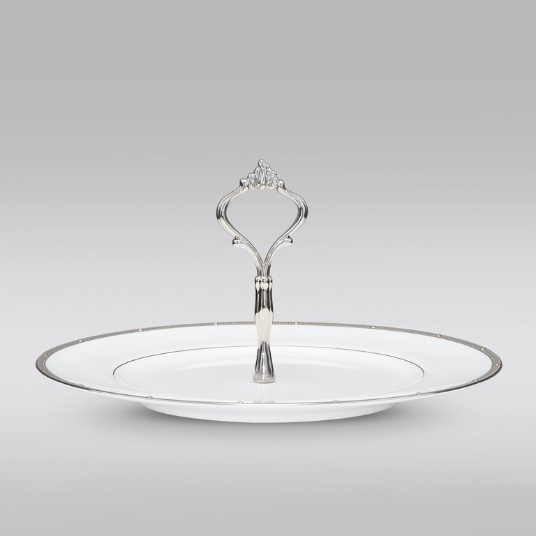 4795L- 221 Handled Hostess Tray BE