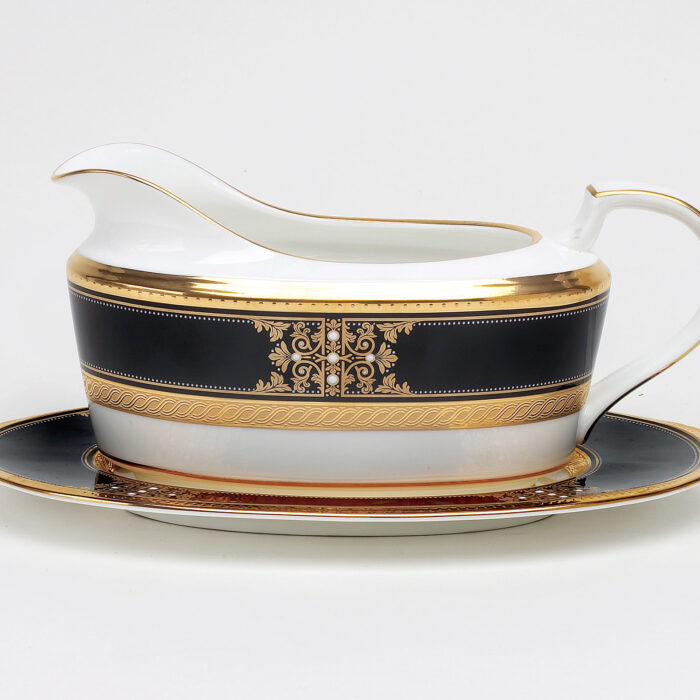 4818-416 Gravy Boat + Butter Relish Tray