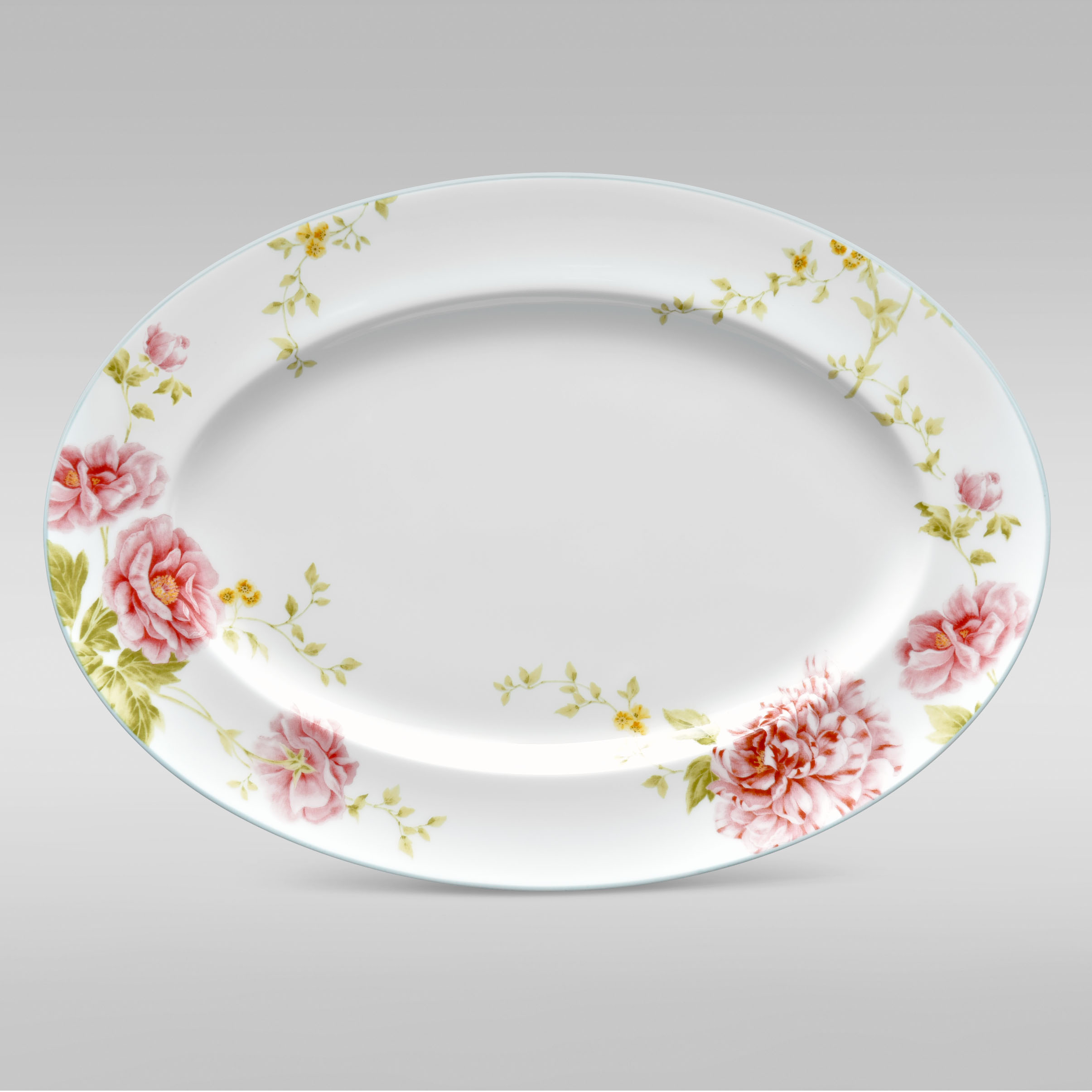 4963L- 97244/ Oval Platter