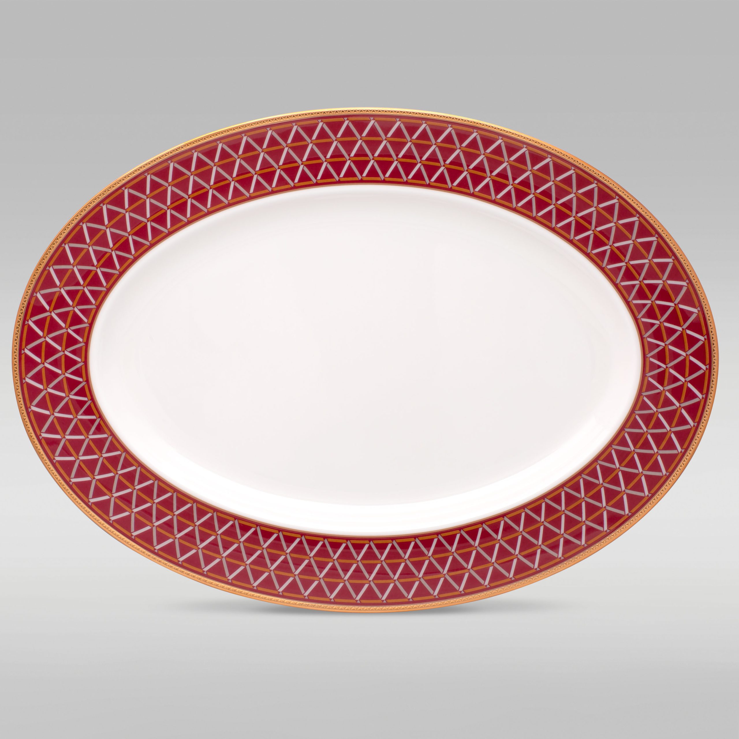 4966L- 97244/ Oval Platter