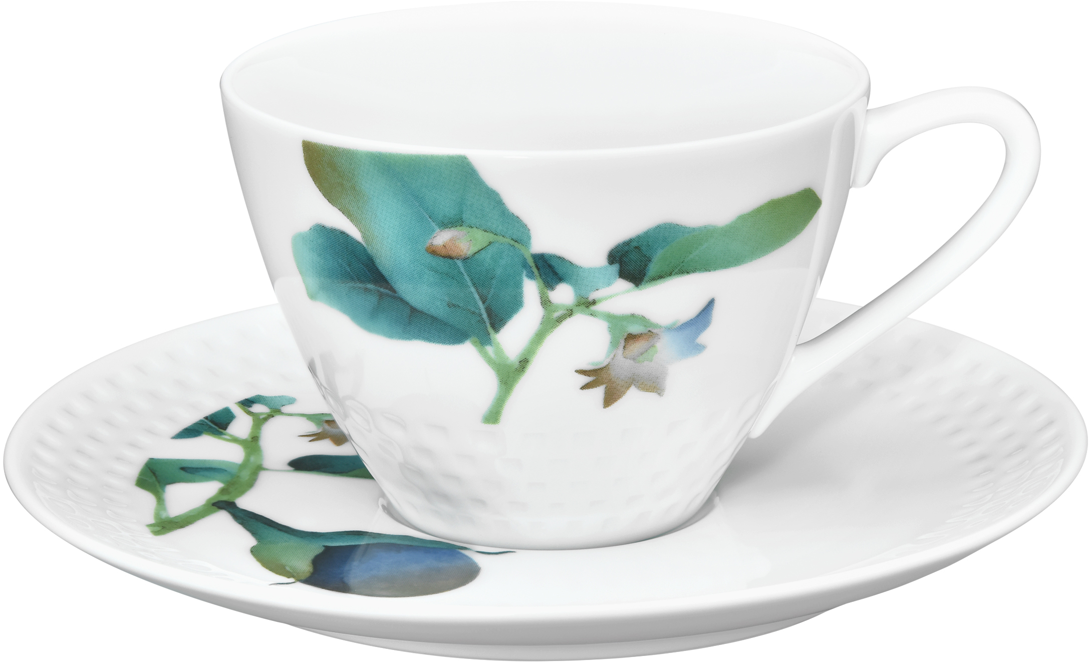 1620/5L Egg Plant-05389CL/ Cup-05389SL/ Saucer