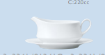3-336L/91341C & 3-336L/91342 Gravy Boat & Saucer