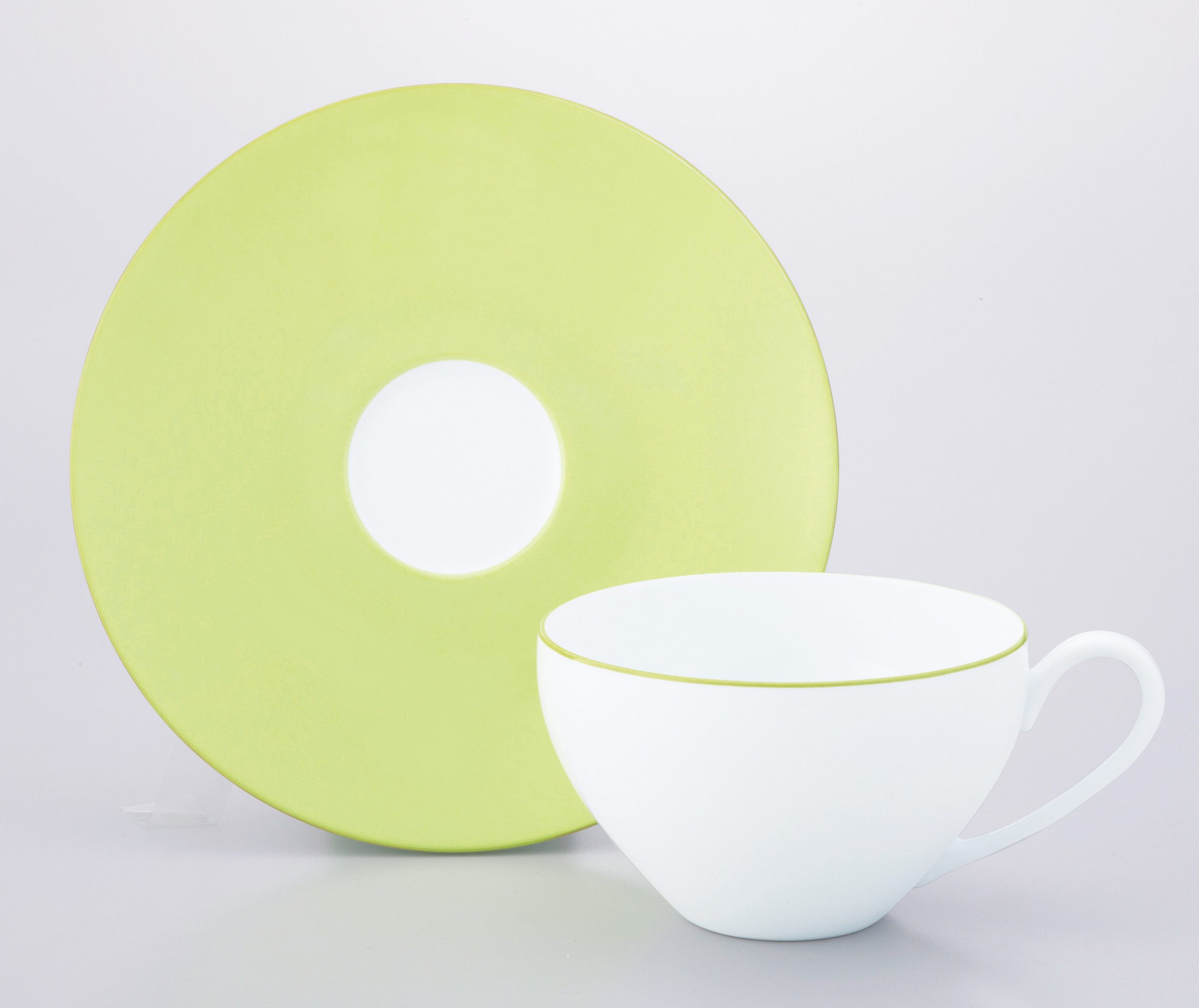 Alta Pistachio 1694/94989C & 94989S Tea/Coffee Cup & Saucer