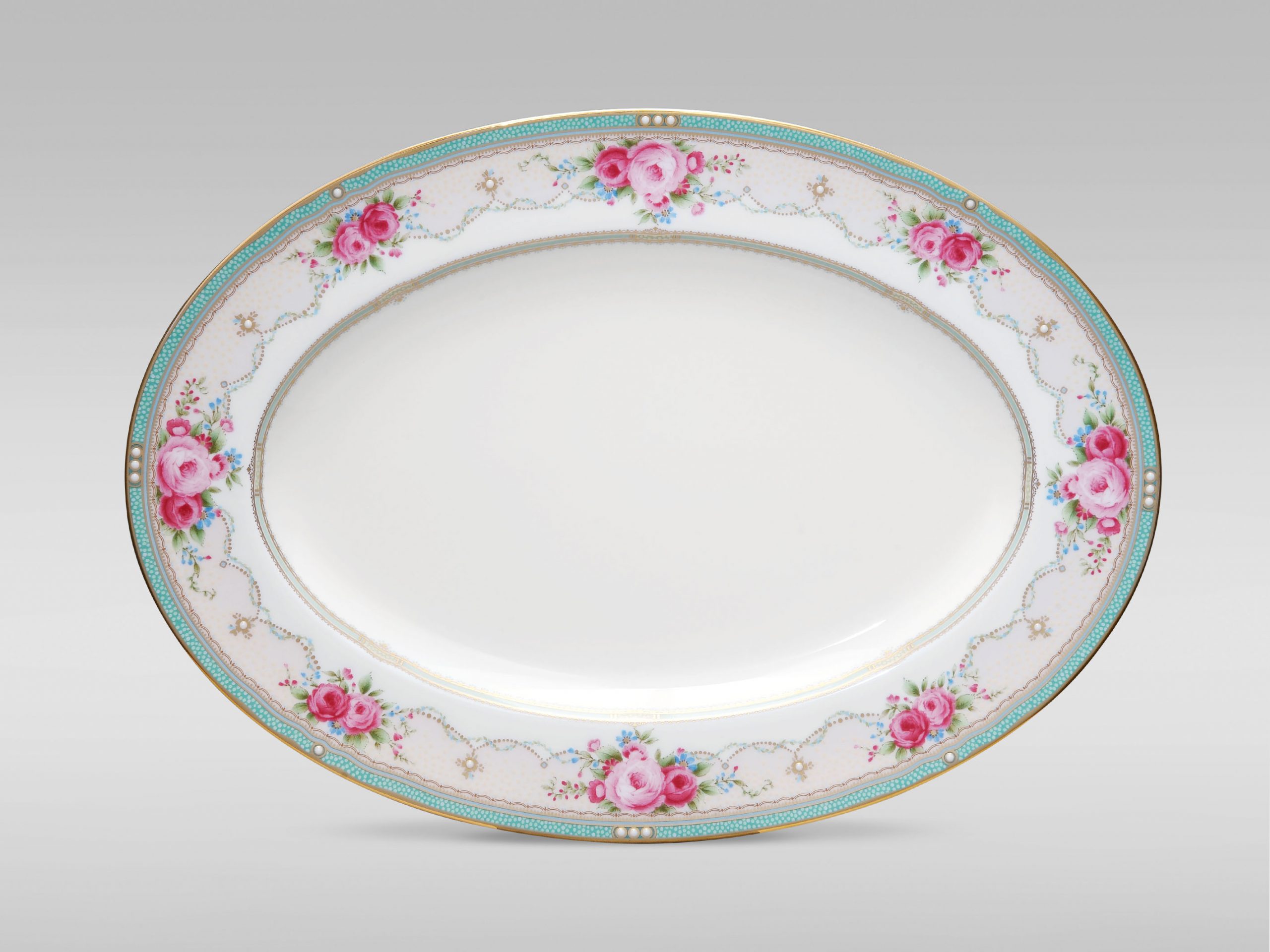 4863L- 97244/ Oval Platter