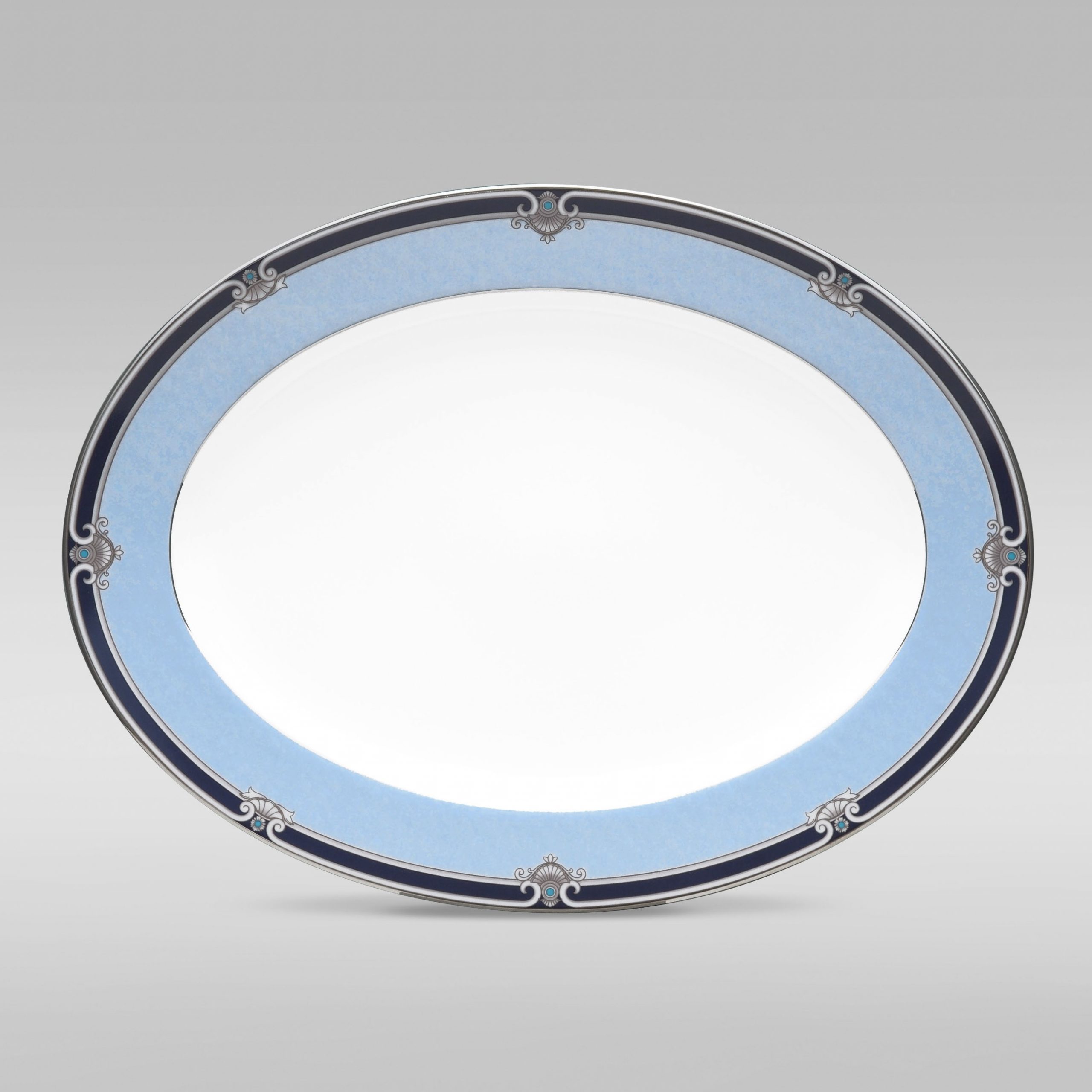 4364L- 91345/ Oval Platter