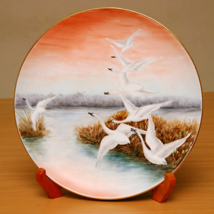 Flying Geese at Duck Plaque