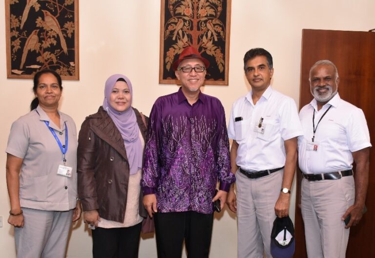 High Commissioner of Malaysia to Sri Lanka visits Noritake